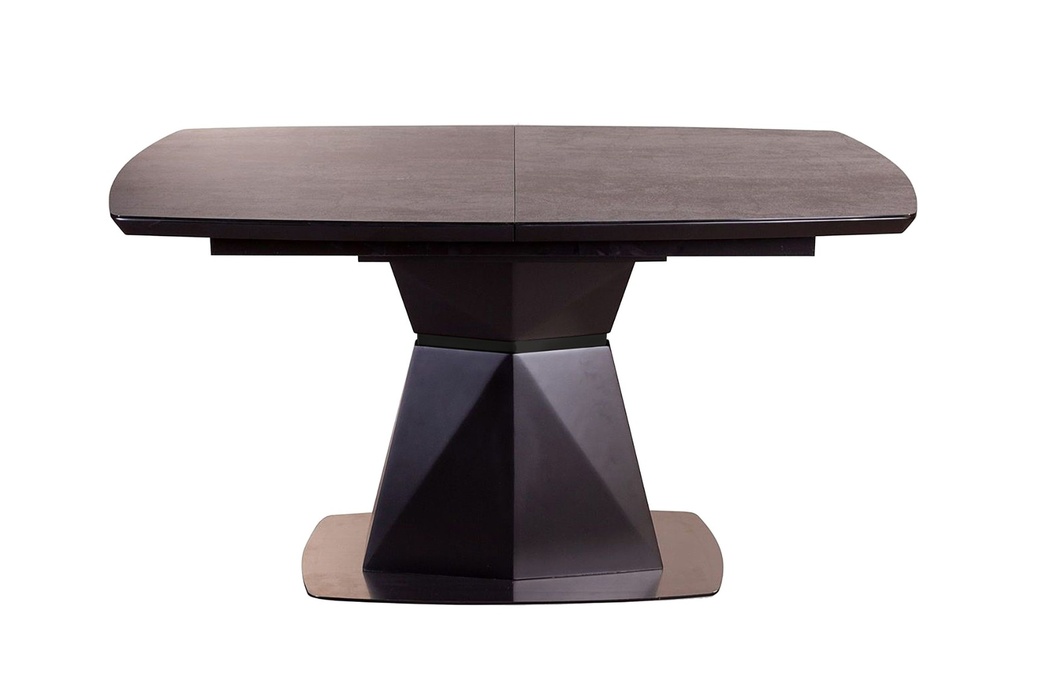 Обеденный стол «Miracle» (Blend Grigio, чёрный муар), фото #Миракл